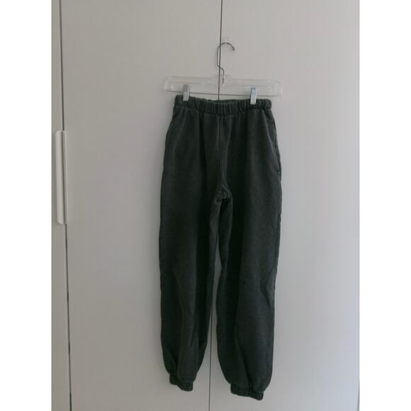 Brandy Melville Pants - Brandy Melville Charcoal Elastic-Waist Joggers